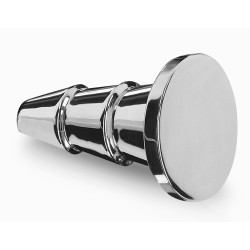 PlayHouse Plug en métal Cone Steel 7.5 x 3.8cm